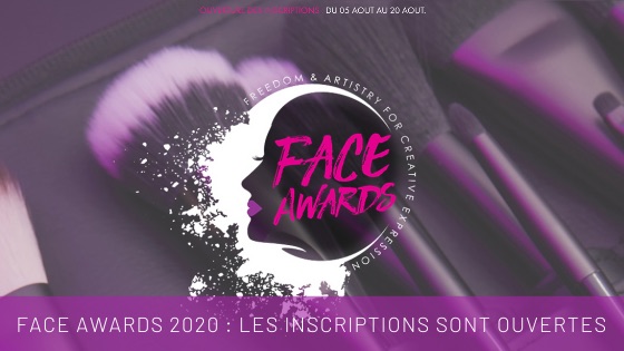 inscriptions NYX Face Awards 2020