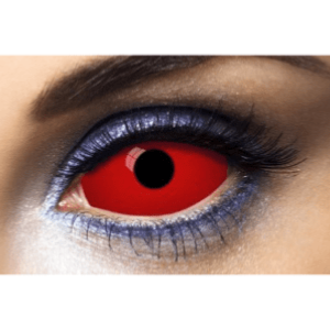 Lentilles Sclera Rouges 1 an - All Red - 