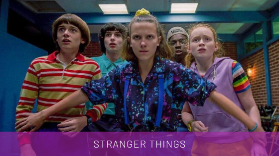 série stranger things yeux des personnages