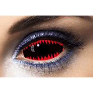 Lentilles Sclera 22 mm -  Jaws Red - 1 an 