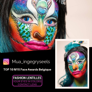 top 10 concours makeup NYX Face Awards Belgique